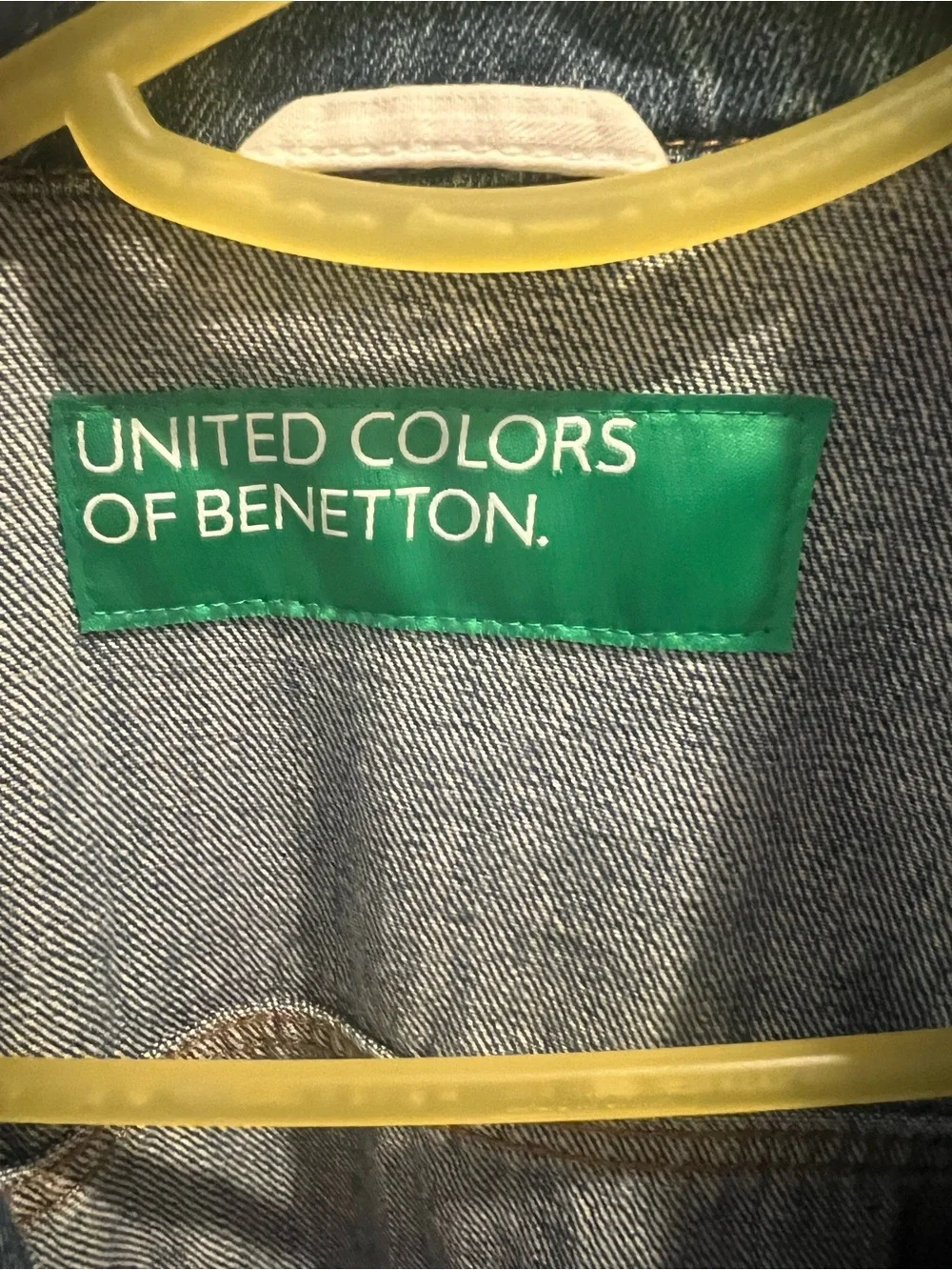 United Colors Of Benetton Green Label on Denim